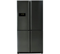 SHARP  SJ-F1526E0I-EN Fridge Freezer - Stainless Steel